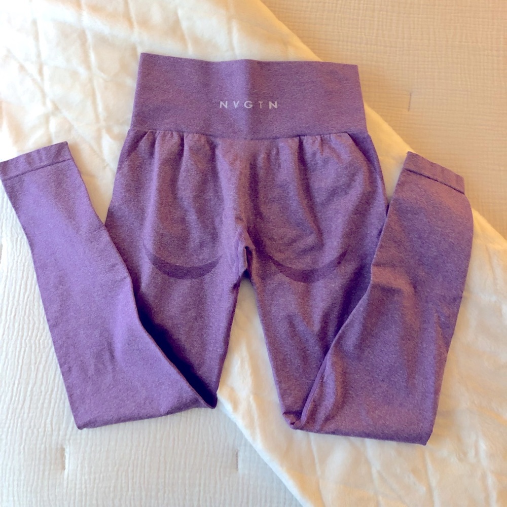NVGTN Violet Contour Seamless Leggings